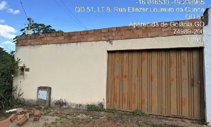 Oportunidade Única em APARECIDA DE GOIANIA - GO | Tipo: Casa | Negociação: Leilão  | Situação: Imóvel