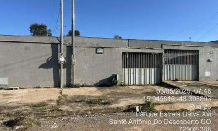 Oportunidade única em santo antonio do descoberto - go | tipo: casa | negociação: leilão  | situação: imóvel