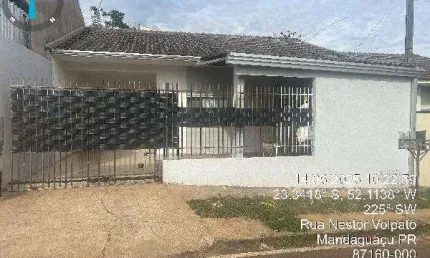 Oportunidade única em mandaguacu - pr | tipo: casa | negociação: leilão  | situação: imóvel
