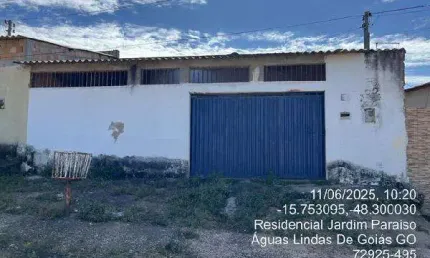 Oportunidade única em aguas lindas de goias - go | tipo: casa | negociação: leilão  | situação: imóvel