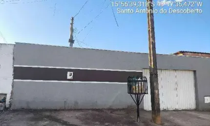 Oportunidade única em santo antonio do descoberto - go | tipo: casa | negociação: leilão  | situação: imóvel