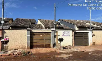 Oportunidade única em palmeiras de goias - go | tipo: casa | negociação: leilão  | situação: imóvel