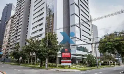 Apartamento tipo studio mobiliado à venda, 27 m² por r$ 440.000 - batel - curitiba/pr