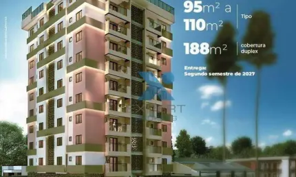 Apartamento com 3 dormitórios à venda, 95 m² por R$ 595.000,00 - Eliana - Guaratuba/PR