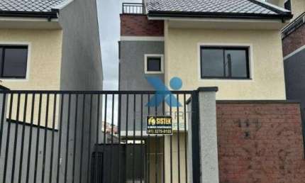Excelente Sobrado Triplex com 3 dormitórios à venda, 107 m² por R$ 630.000 - Xaxim - Curitiba/PR