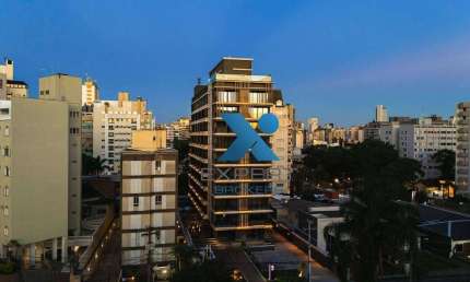Apartamento compacto de alto padrão com 1 dormitório à venda, 34 m² por R$ 591.900 - Batel - Curitiba/PR