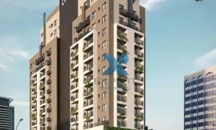 Apartamento tipo studio à venda, 22 m² por r$ 316.200 - água verde - curitiba/pr