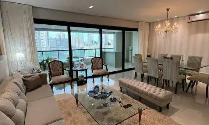 Apartamento com 4 suítes e 4 vagas - Edifício Glam - Região do Goiabeiras - Próximo do Parque