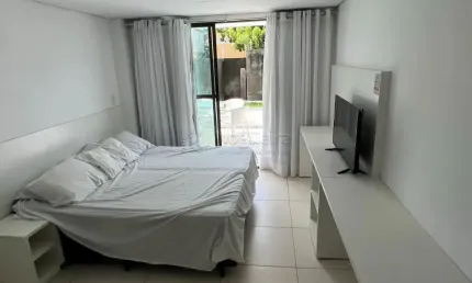 Flat mobiliado com varanda gourmet em porto de galinhas - pronto para morar!