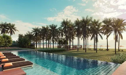Apartamento 1 frente piscina, auguri carneiros na praia dos carneiros