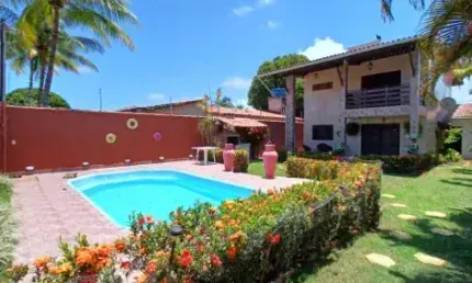 Casa duplex proximo a praia de tamandaré mobiliada, 3 quartos em tamandaré - pe