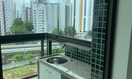 Apartamento com 3 quartos para alugar na avenida pedro paes mendonça, 140, boa viagem, recife, 101 m2 por r$ 7.900