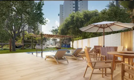 Flat à venda no domus augusto lins e silva – boa viagem | entrega em julho/2025