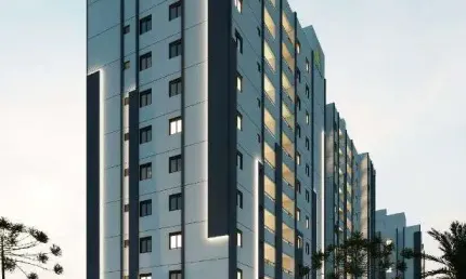 Apartamento com 2 quartos à venda no Centro, Pinhais , 47 m2 por R$ 381.455