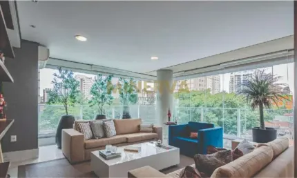Apartamento com 4 quartos à venda na Avenida Jurucê, 506, Indianópolis, São Paulo