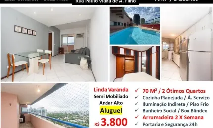 Apartamento com 2 quartos para alugar na Rua Paulo Vianna de Araújo Filho, Barra da Tijuca, Rio de Janeiro
