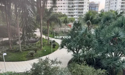 Barra olipica apartamento para alugar com 150m², 4 quartos, 2 banheiros, 2 vagas de garagem