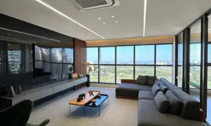 APARTAMENTO COM 3 SUÍTES NO RES. LUMINI GLEBA PALHANO