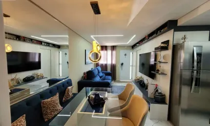 Casa em condomínio fechado com 2 quartos à venda na Chácara Faggion, Suzano 
