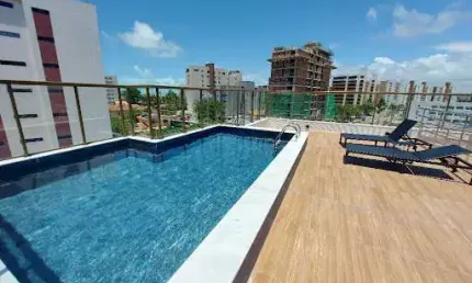 Apartamento Novo de 63m2 com 2 Quartos + Varanda, à 300m do Mar