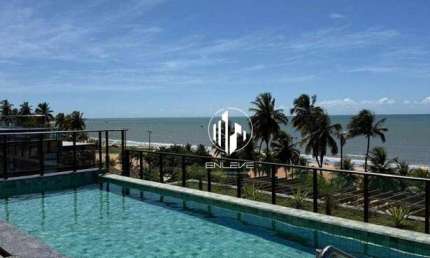 Flat na beira mar em Cabo Branco com pagamento facilitado