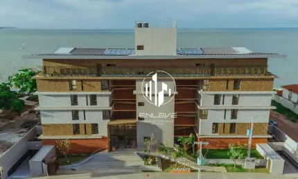 Apartamento pé na areia com 1 suíte + home office no jardim oceania