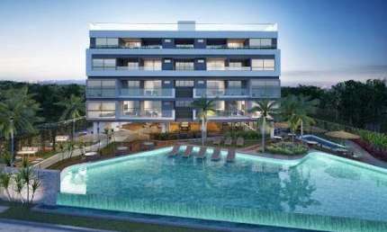 Apartamento em Resort na Beira Mar de Ponta de Campina