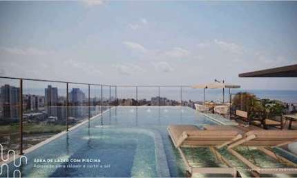 Apartamento de 60m2 com 2 Quartos, à 50m do Parque da Cidade