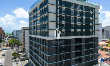 Apartamento Porteira Fechada com 02 Quartos na Praia de Tambaú