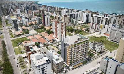 Apartamentos na planta com 01, 02 e 03 quartos no coração de Intermares