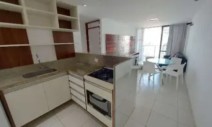 Cobertura Duplex de 120m2 com 2 Quartos e Área Privativa Vista Mar
