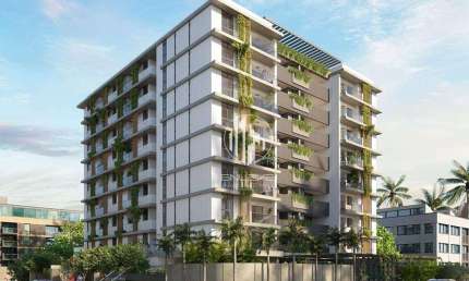 Apartamentos na planta com 03 quartos à 350m do mar no Jardim Oceania