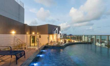 Apartamento novo com 02 quartos a apenas 200m da Praia do Poço
