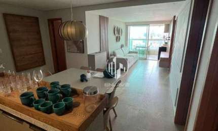 Apartamento projetado com 03 quartos na beira-mar de Camboinha