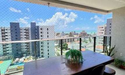 Apartamento com 3 suites  com 137 m² próximo ao mar