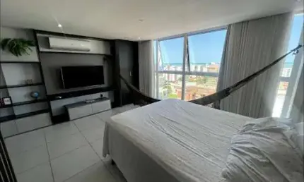 Flat com 1 quarto à venda na Rua Porto Seguro, 191, Ponta de Campina, Cabedelo