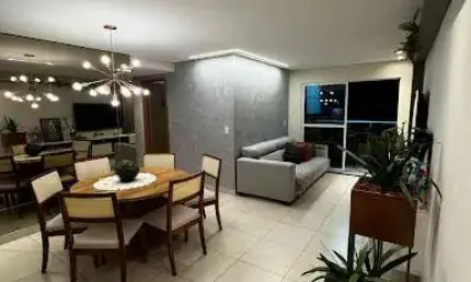 Apartamento com 3 Quartos Todo Projetado em Condomínio Club