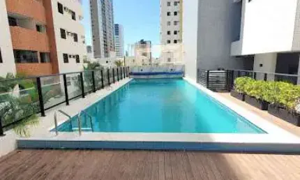 Apartamento de 61m2 com 2 quartos, próximo do mar e parque parahyba i