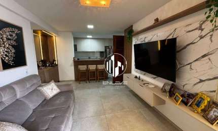Apartamento porteira fechada com 02 quartos à 300m do mar em Tambaú