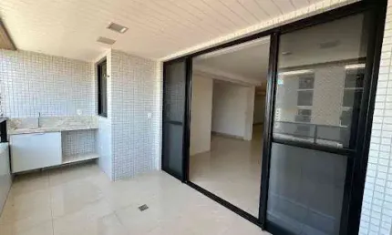 Apartamento de 180m2 Com 3 Suítes + Varanda Gourmet + DCE, Todo Projetado, em Tambaú