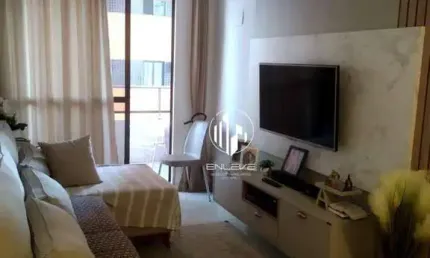 Apartamento projetado com 02 quartos em Cabo Branco