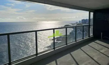 UNDAE OCEAN | Ondina | 303m² | 4 suítes | Frente Mar