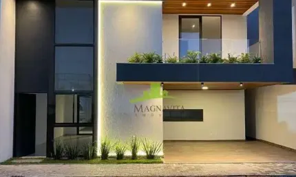 Casa Alto Padrão à Venda no Condomínio Porto Fino, Av. Priscila Dutra, 245m², 4 Suítes, Quintal. Varanda. 2 Vagas. Lazer Completo. Lauro de Freitas