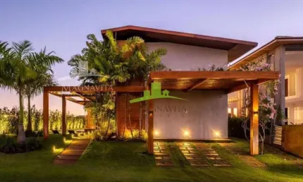 Mansão 5 suítes PRAIA DO FORTE - Piscinas Naturais | Alto Luxo | Porteira Fechada | Lote na 2ª linha do Mar