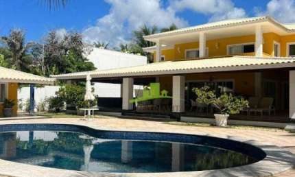 Casa Linda em BUSCA VIDA | 60m da praia | 5 quartos (sendo 4 suítes) | Paraíso | Condomínio de apenas 6 Lotes | Oportunidade