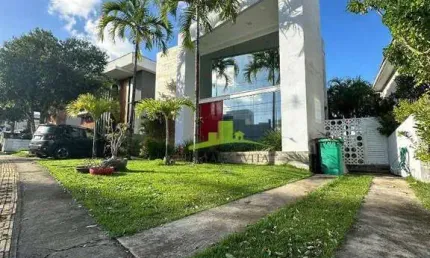 CASA | ALPHAVILLE 2 PARALELA | 383,72 m² | 5 suítes | Piscina | Sala ampla | Pé direito Duplo | Piscina | Área gourmet | Salvador