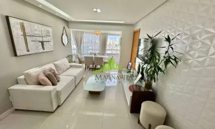 Apartamento à venda, reformado, na federação com 3 quartos, 86m²,  varanda com cortina de vidro, andar alto, 2 vagas e depósito. condomínio completo