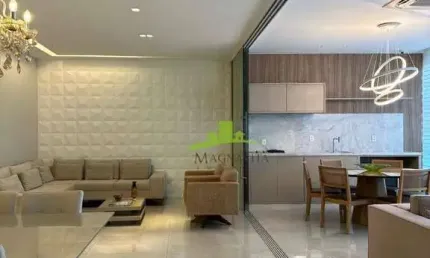 Apartamento de luxo à venda em Salvador: 205m², 3 suítes, 2 closets, varanda, 4 vagas, climatizado, no Horto Florestal - Condomínio Horto Barcelona