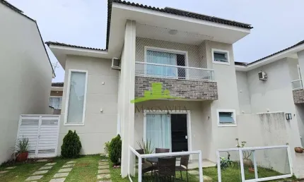 Casa à Venda no Miragem, Lauro de Freitas, 160m², 3 Quartos, 1 Suíte, Energia Solar, Área Gourmet, 2 Vagas, Condomínio Privativo, R$ 860.000,00