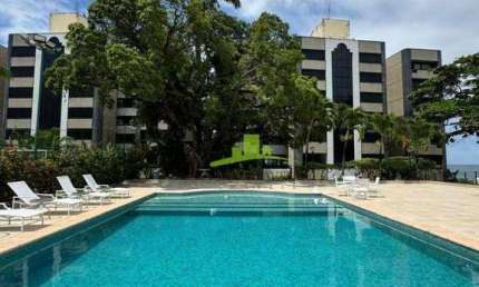 Apartamento à venda no Mansão do Atlântico, Rio Vermelho, 325m², 4 suítes, Vista Mar, Varandão, Espaço gourmet, Piscina, 4 vagas. Alto Padrão!
